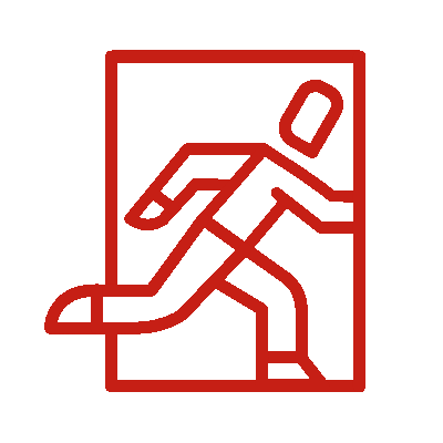 wired-outline-1725-exit-sign-loop-cycle
